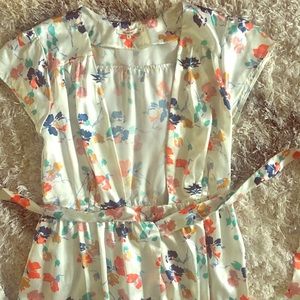 Tularosa Sid Wrap Dress Ivory. -Like New Sz SMALL